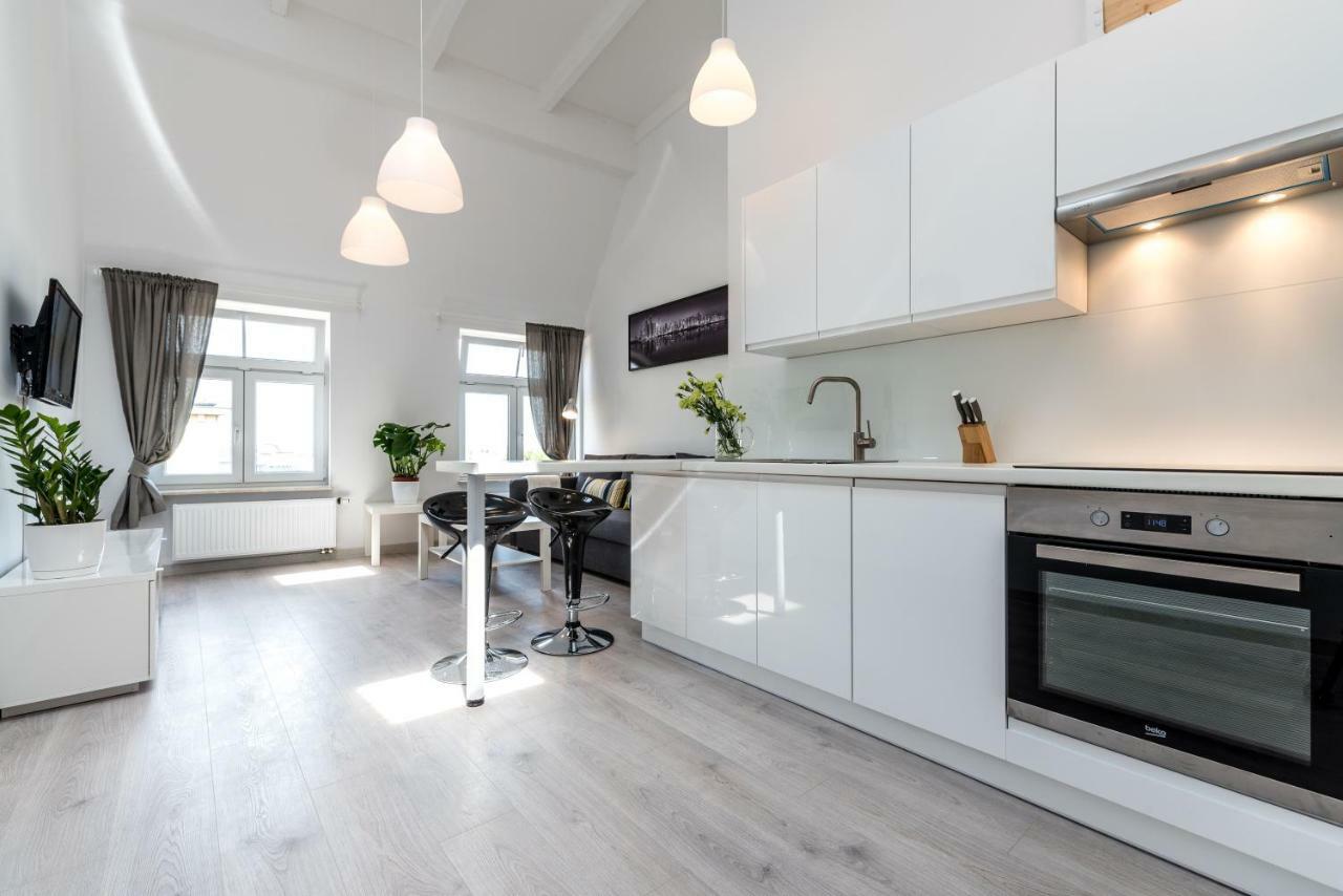 Ferienwohnung Panorama Twin Loft Superior Posen Exterior foto